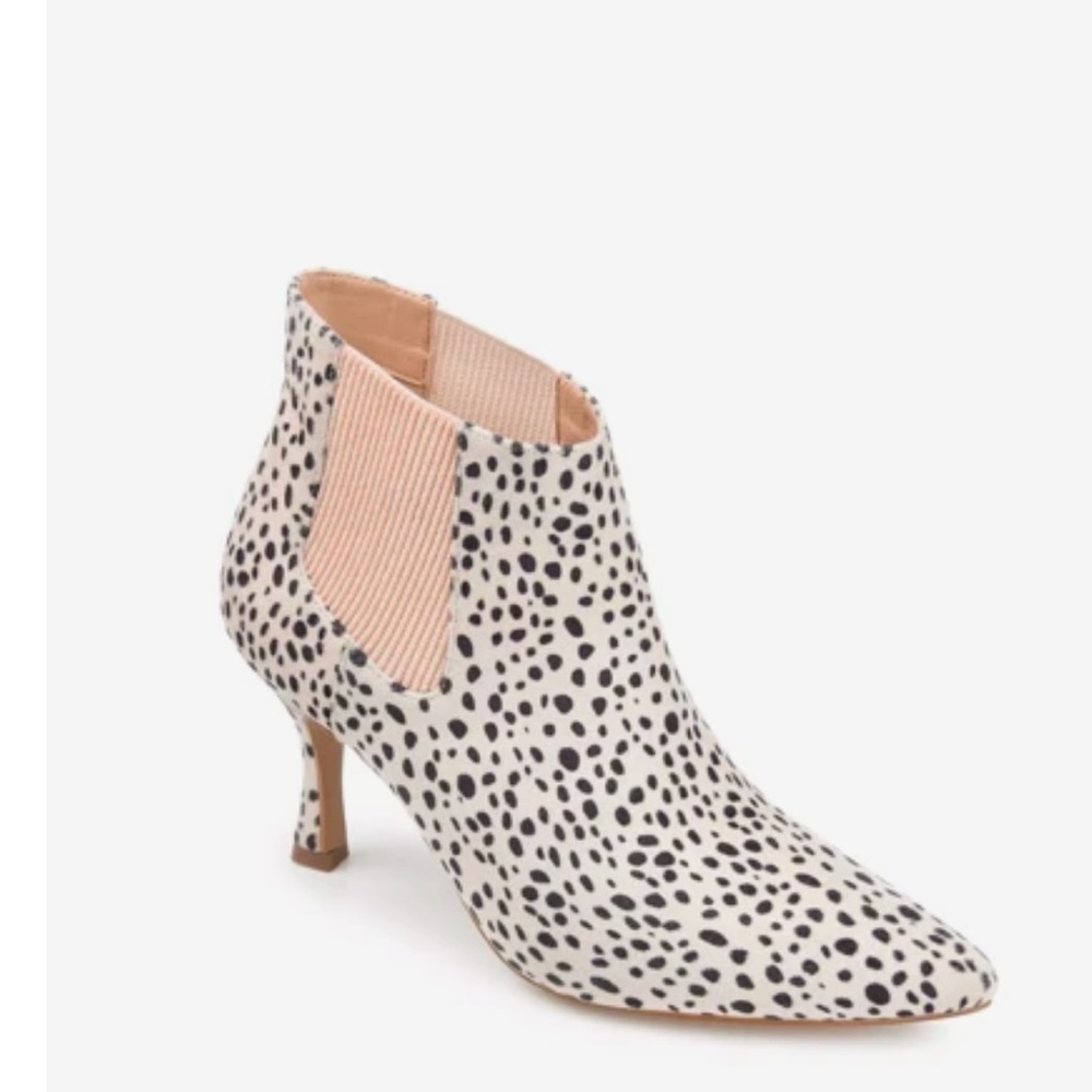 Journee Collection Elitta Animal Print Faux Fur Booties